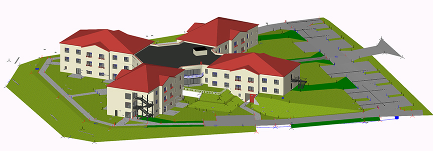 BIM-Projekt: Landschaftsarchitektur mit Vectorworks