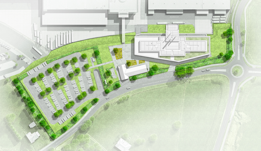 Für das Viega Seminarcenter haben scape Landschaftsarchitekten BIM und Vectorworks Landschaft eingesetzt.