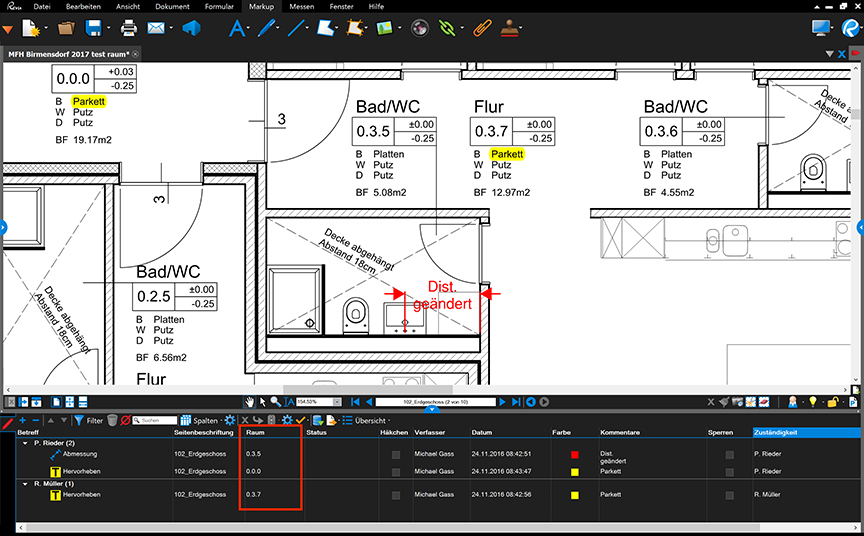 Bluebeam Revu und das Service Pack 2 von Vectorworks 2017