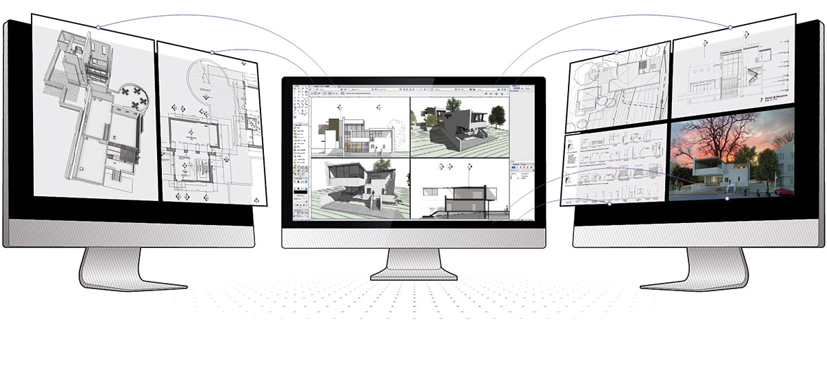 Mehrfenstertechnik in Vectorworks 2018