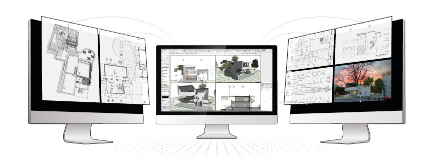 Mehrfenstertechnik in Vectorworks 2018