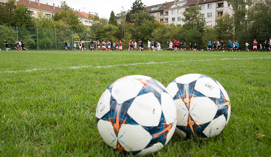 Fussballfest beim S AM-Cup