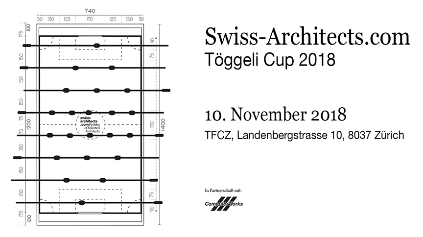 Swiss-Architects Töggeli-Cup 2018