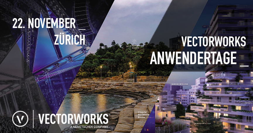 Vectorworks Anwendertage – Jetzt anmelden!