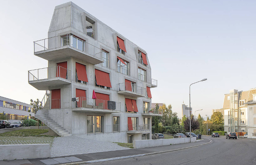 Architektur Silber: Immeuble Verdeaux, Renens – Dreier Frenzel Architecture+Communication