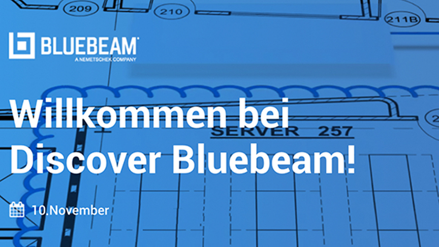 Anwender-Veranstaltung Discover Bluebeam