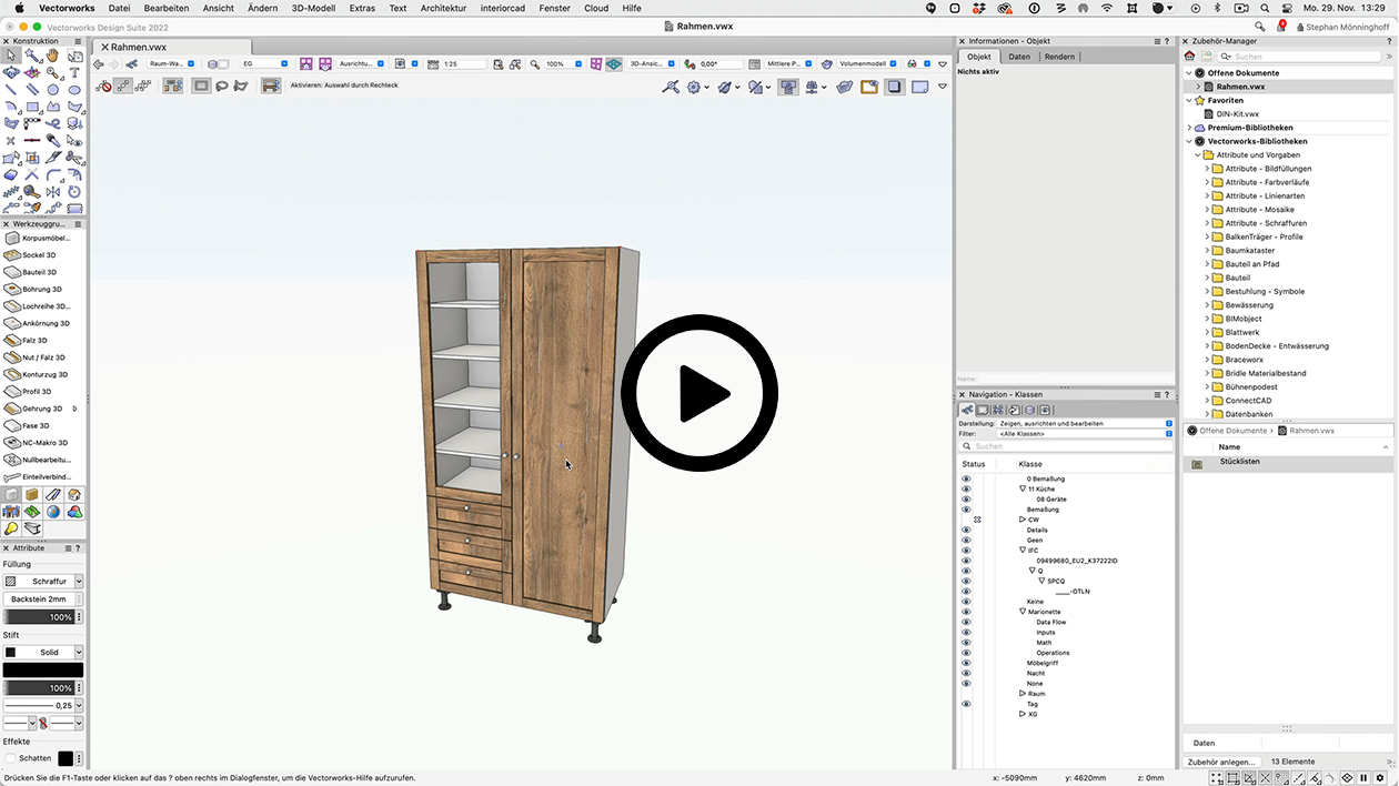 Vectorworks interiorcad 2022 – Die neue Version