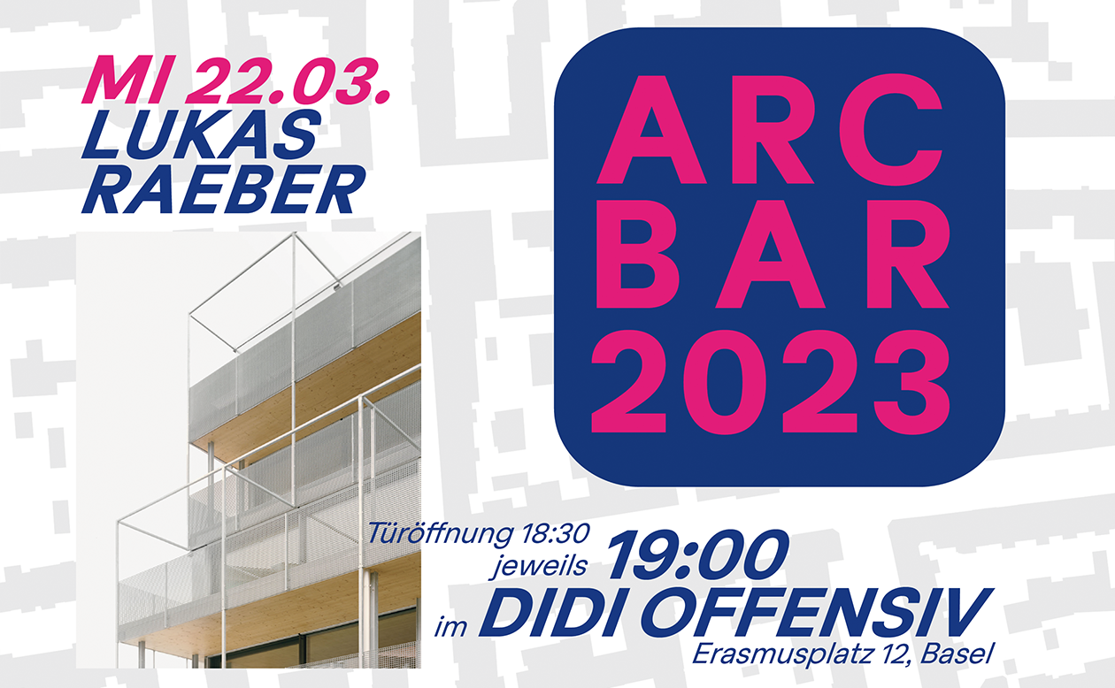 Fünf junge Architekturbüros in der ArchiBar