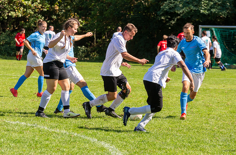 Fussballfest beim S AM-Cup