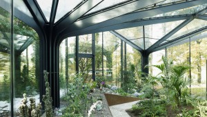 Schauhaus Botanischer Garten Grüningen – Das Glashaus dient als Schauraum für wärmebedürftige Pflanzen.