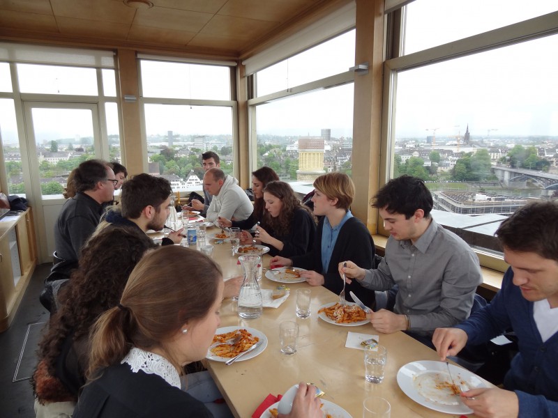 Mittagessen mit Aussicht