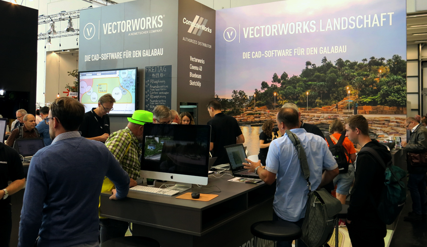 ComputerWorks auf der GaLaBau-Messe 2018 in Nürnberg