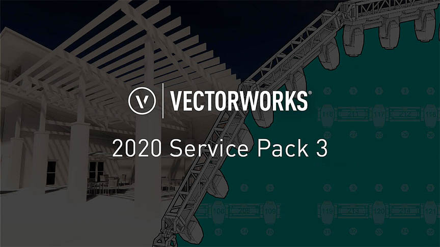 Service Pack 3 für Vectorworks 2020 ist da