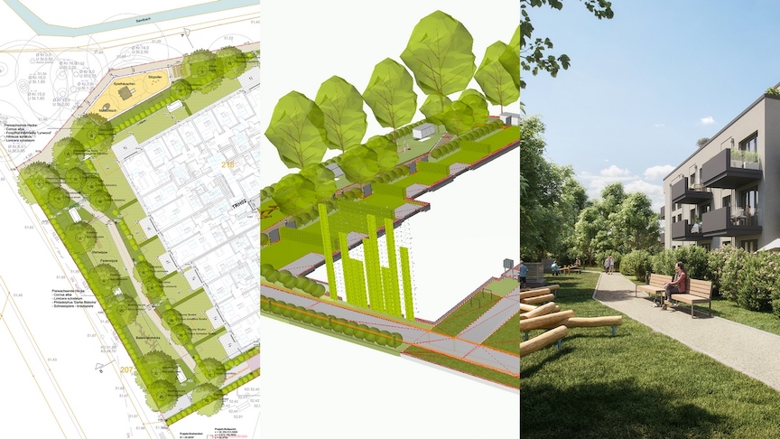 BIM-Planungen mit Vectorworks von scape Landschaftsarchitekten