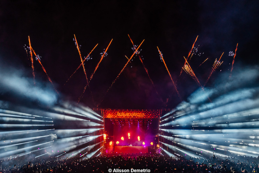 Das Lollapalooza in Brasilien