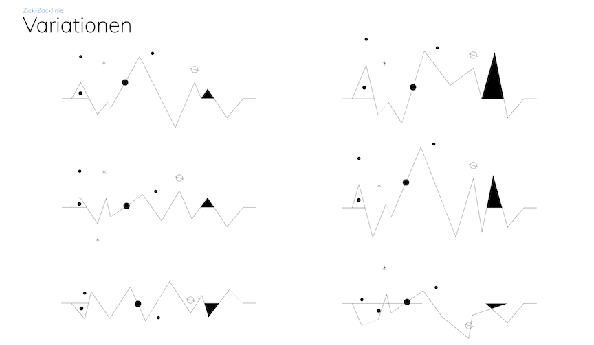 2D-Variationen von Lilly-Sophie Lake.