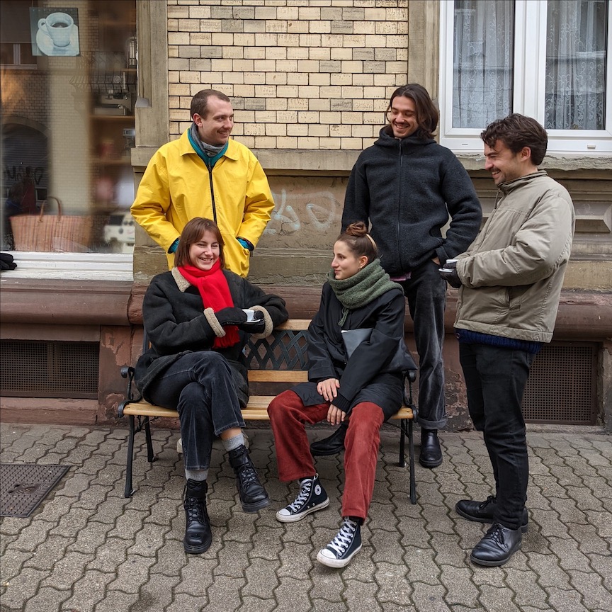 Helene, Thomas, Merve, Niels und Fabian (v. l. n. r.)