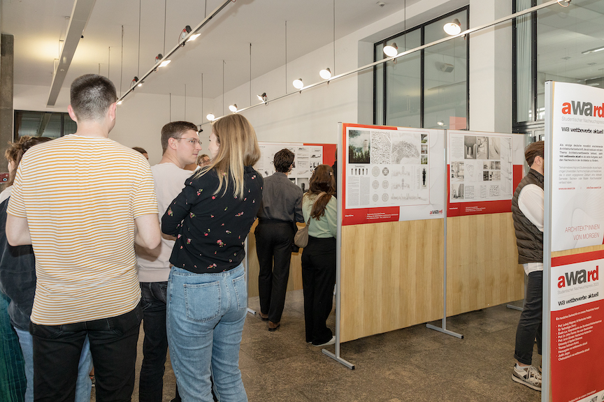 Ausstellung der prämierten Arbeiten des wa awards 2023